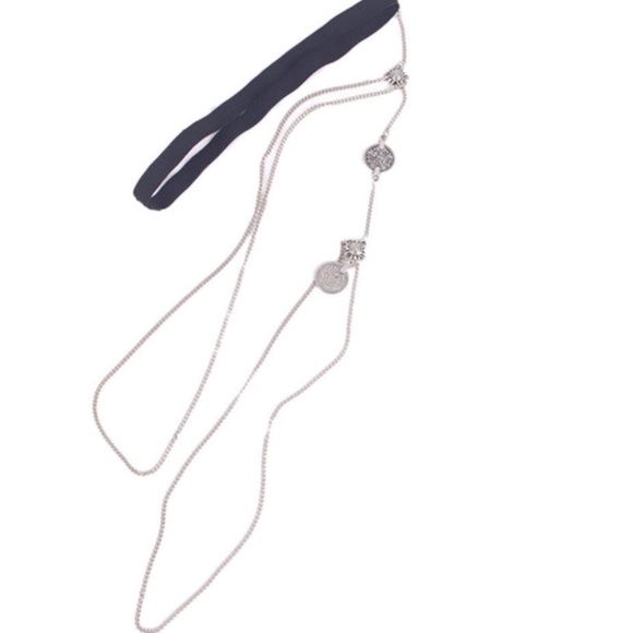 ☀️SALE☀️ Silver Tassel Boho Leg Chain - Picture 3 of 4